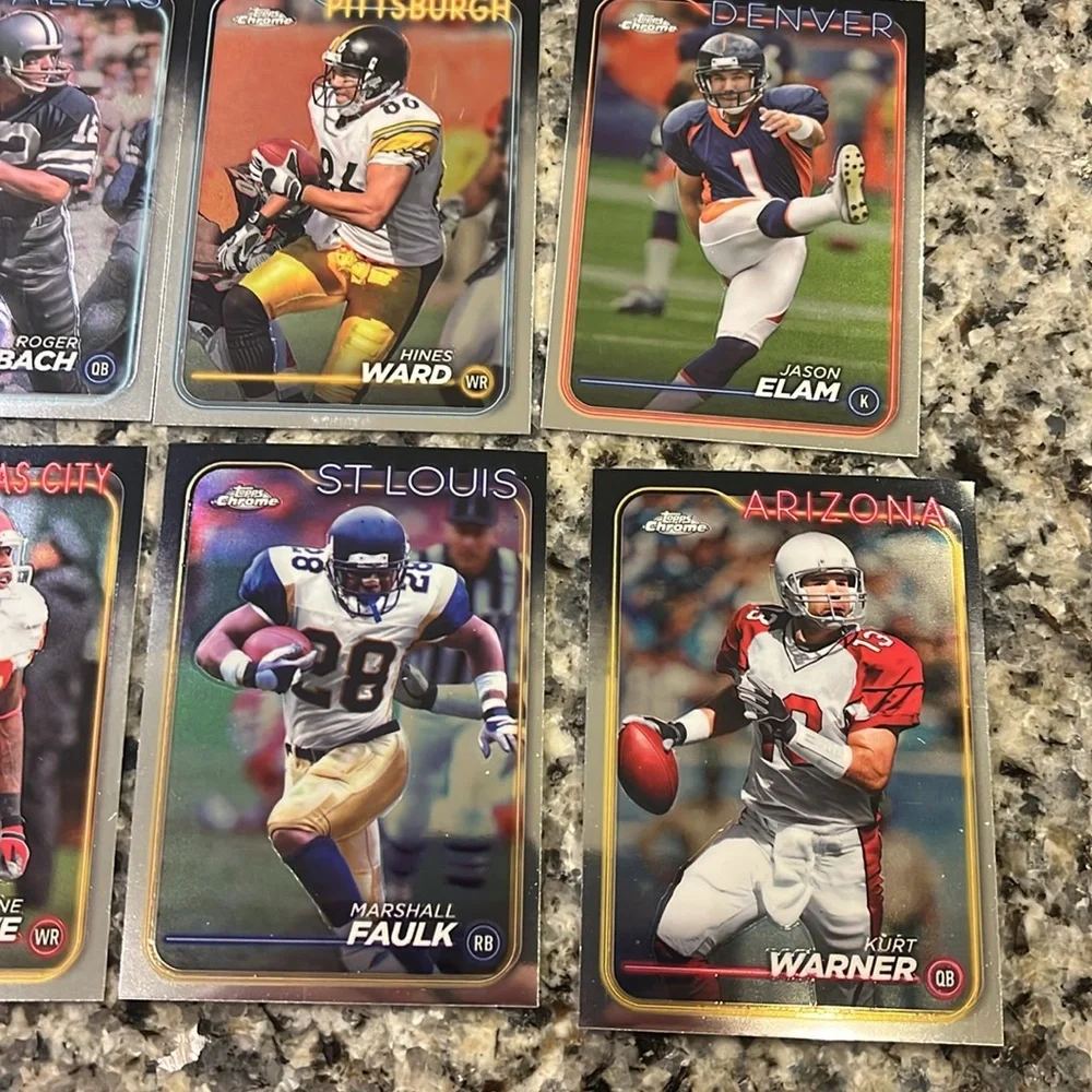 Topps Chrome 2024 24 Football Cards X 20 of which 1 Prism 2 refractors 5 rookies - Picture 11 of 11